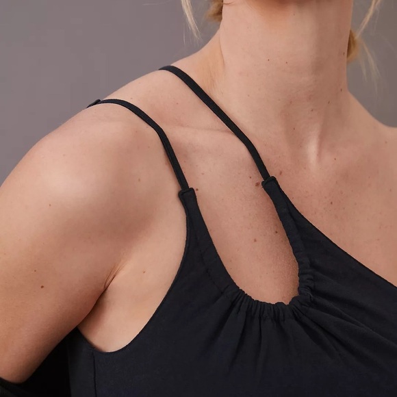 Anthropologie Cut-Out Crop Top (S) - Picture 3 of 7